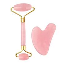 Gua Sha veido masažo rinkinys, Pink