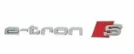AUDI E-TRON galinio bagažinės dangčio ženkliukas originalus 4KE8537353Q7
