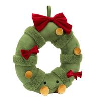 JELLYCAT Kalėdinė kolekcija Dekoratyvinės girliandos Kūrybinga lėlė Pliušinė lėlė 44 cm aukščio brown