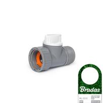 Čiaupo jungtis 3/4" su vožtuvu Bradas WHITE LINE