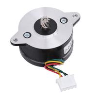 Round Stepper Motor 2PH 1.8 Step Angle DC 2.4V 1A 9T Helical Gear 36mm for Bambu Lab X1 X1C P1P P1S 3D Printer Extruder white