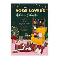 The Book Lover's Advent Calendar, Christmas Countdown Calendar With Surprise Gifts, Christmas juoda