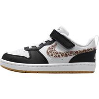 Nike Court Borough Low PS Juodi Balti Vaikų Sportbačiai Guminiai-Vidutinio Rudumo IR0564-001 28.5 gray