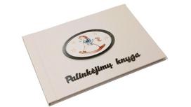 Palinkėjimų knyga su arkliuku Palinkėjimų knyga, 1 vnt, balta