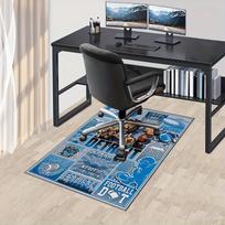 Biuro kilimas Detroito futbolo dvasia, Sofos kilimas, Kėdės kilimėlis apsaugai 60cm by 90cm gray