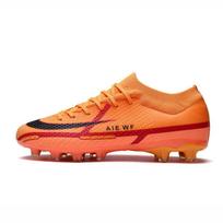 Soccer Shoes Assassin Male Female Youth Artificial Grass Game Training Sneakers Long Shattered Nails Adult Soccer Shoes 35 orange