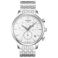 TISSOT Junya Collection Quartz Movement Men's Watches Watch 42mm White Dial Stainless Steel Case T063.617.11.037.00 Silver Strap white