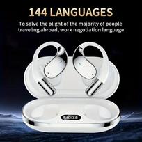 Wireless Translation Earbuds HIFI Bass ENC Noise Reduction 144 Languages Real Time Ai OWS Open Bluetooth 5.4 Headphones balta