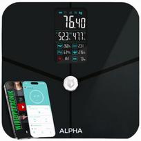 Svarstyklės Elektroninės vonios svarstyklės Alpha KMI, kūno riebalams ir kt.