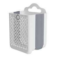 Wall Mounted Foldable Laundry Organizers Durable Tear Resistant Fabric Foldable Clothes Basket For Tight Spaces Assorted Color large