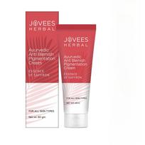 Jovees Herbal Anti-Blemish Pigmentation Cream with Saffron | Reduces Dark Spots, Acne Scars & Pigmentation | Ayurvedic Formula with Almond, Coconut white