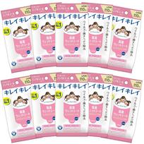 Kirei bulk purchase disinfecting wet wipes non-alcohol type 10 sheets packs