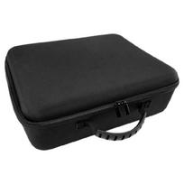 Formed Carrying Case for W2S PLUS Window Cleaning Robot, Wide Opening Storage with Soft Lining, Accessory Sections, Carry Support, and Daily Use 1 black
