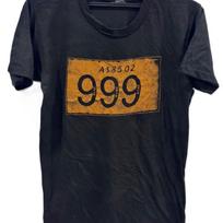 Vintage 80's 999 Punk Rock Tour Concert Promo t Shirt and kids shirt S black
