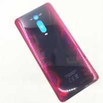 + Glass Battery Back Cover For Xiaomi Mi9T Mi 9T Pro Housing Rear  Lid Mobile Case With Adhesive Chassis raudona