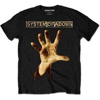 System Of A Down TShirt Hand Official Band Black New Unisex T-Shirt XXXL beige