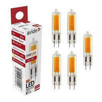 LED lemputė Avide 3W G4 12V 3000K 300lm 5vnt
