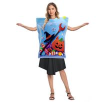 Scena Linksmas Voratinklis Lemputė Pelėda Futbolas Futbolas Helovino Šventė Cosplay Kostiumai Moterys Vyrai Vaidmenų Žaidimas Apsirengimo Apranga One Size gray