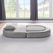 Modulinė sofa-lova, kilpinis audinys, kempinė, 1 vnt