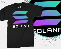 Solana logotipas marškinėliai SOL turtas HODL investuotojas DEFI technologija marškinėliai Unisex drabužiai M blue