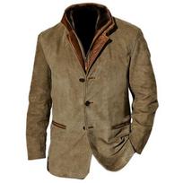 Vyriškos madingos striukės Pavasario rudens striukė Vyriškas vėjo striukė Bomber Coat Vyriška laisvalaikio striukė Vyriška retro amerikietiška laisvalaikio striukė M chaki