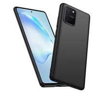 Apsauginis telefono dėklas, skirtas Samsung Galaxy S10 Lite, juodas