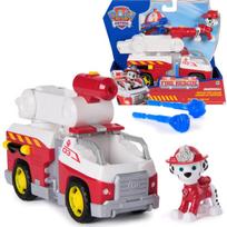 „Paw Patrol“ gaisrinės gelbėjimo transporto priemonė su Maršalo gaisrine mašina ir vandens raketomis, uniwersalny