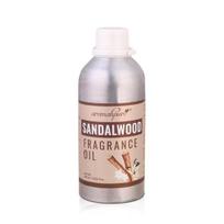Aromahpure Sandalwood Aroma Oil | 500ml Undiluted & Natural | Long-Lasting Scent for Aromatherapy, Candle & Soap Making, Diffusers, Room Freshener 500ML