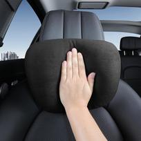 2 vnt. atminties putplasčio automobilio galvos atrama kaklo atrama Automobilio priedai Sėdynės klasė Minkšta universali reguliuojama automobilio pagalvė Kaklo atrama Pagalvėlė juoda