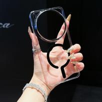For Vivo X200 X200s X300 Pro Ultra Mini Case Ultra-thin Simple Fantasy Transparent Question Mark Magnetic PC Anti-fall Cover vivo X300 juoda