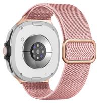 Scrunchie Strap For Samsung Galaxy Watch 8 44mm 40mm 46mm Elastic Nylon Sport wrist Bracelet correa Galaxy Watch 8 classic Band Galaxy watch 8 44mm gray