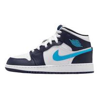 Air Jordan 1 Mid GS mid top basketball shoes unisex classic soft DQ8423-404 40 white