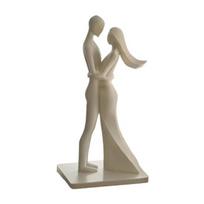 Couple Figurine, 3D Printed Hugging Couple Statue, Modern Romantic Sculpture for Living Room, Bedroom, Office, Shelf, Table Decor juoda