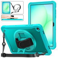 For Samsung Galaxy Tab A11+ A9+ A9 A11 Plus 11 inch SM-X230 Case Kids Shockproof Tablet Cover For Tab A9 A11 8.7  SM-X130 Funda A11 8.7 inch šviesiai mėlyna spalva