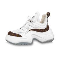 LOUIS VUITTON Archlight 2.0 Low top Sports Casual Shoes Women's White Brown 1ABHZN 39 white