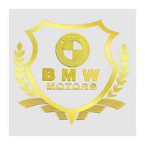 1 vnt. Automobilio kėbulo 3D lipdukai Kviečių varpos Stiliaus emblema Automobilio dekoracija BMW E34 E46 E39 E38 E90 E60 E36 F30 F30 F10 E92 E38 E91 auksas