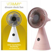 Stalinis ventiliatorius VITAMMY, įkraunamas USB, 4000 mAh