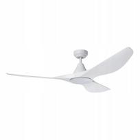 Lubų ventiliatorius su LED 19W, baltas, EGLO PORTSEA