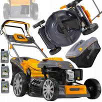 Vejos pjovimo traktoriukas DIESEL, 7 AG, 60 l talpa, 51 cm pjovimo plotis, 8 funkcijos, 3,2 kW/4,3 AG, su alyva