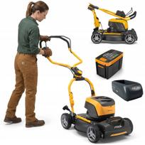 Žoliapjovė STIGA Multiclip 547e, 48 V, 4 Ah, 45 cm