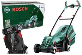 Elektrinė vejapjovė BOSCH ARM3400, 1300W, 34 cm pjovimo plotis, didelis reguliuojamas krepšys
