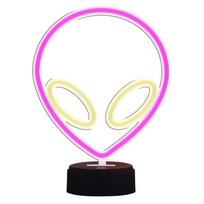Manta SNL86PK Style Neon Lights UFO Pink