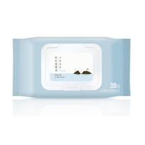 Round Lab 1025 Dokdo Cleansing Tissue 30 Sheets – Gentle Makeup Remover Wipes 1ea white