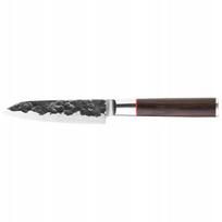 Virtuvinis peilis Santoku Forged Sebra, 14 cm, medine rankena