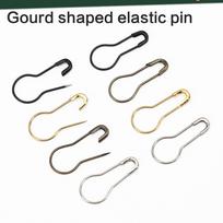 1000Pcs Sewing Safety Pin Gourd Shape Metal Stitching Marker Clip Clothing Label Fasteners for Knitting Sewing Craft juoda