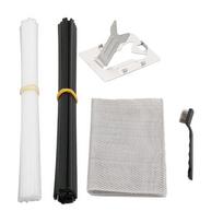Automobilio buferio remontas Plastiko virinimo rinkinys Suvirinimo tinklelis Tinka lituokliui 5pcs gray