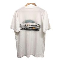 Vintage 90s MERCEDES BENZ 500SL iconic cars promo tee single stitch rare 100 white