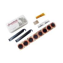 Dviračio padangų pradūrimų remonto rinkinys dviračių entuziastams su laikymo dėžute 8 pcs  tire repair film white