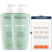 K Rastase Duo Set Bain Divalent Deep Cleansing Shampoo 500ml [oily Scalp] Single option beige