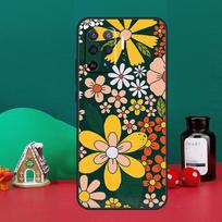 70s Psychedelic floral flowers Case For Oppo A16 A76 A96 A17 A60 A40 A80 A98 A58 A78 A18 A38 A57 A74 A54 A94 A15 A5 A6 Pro OPPO A77 5G